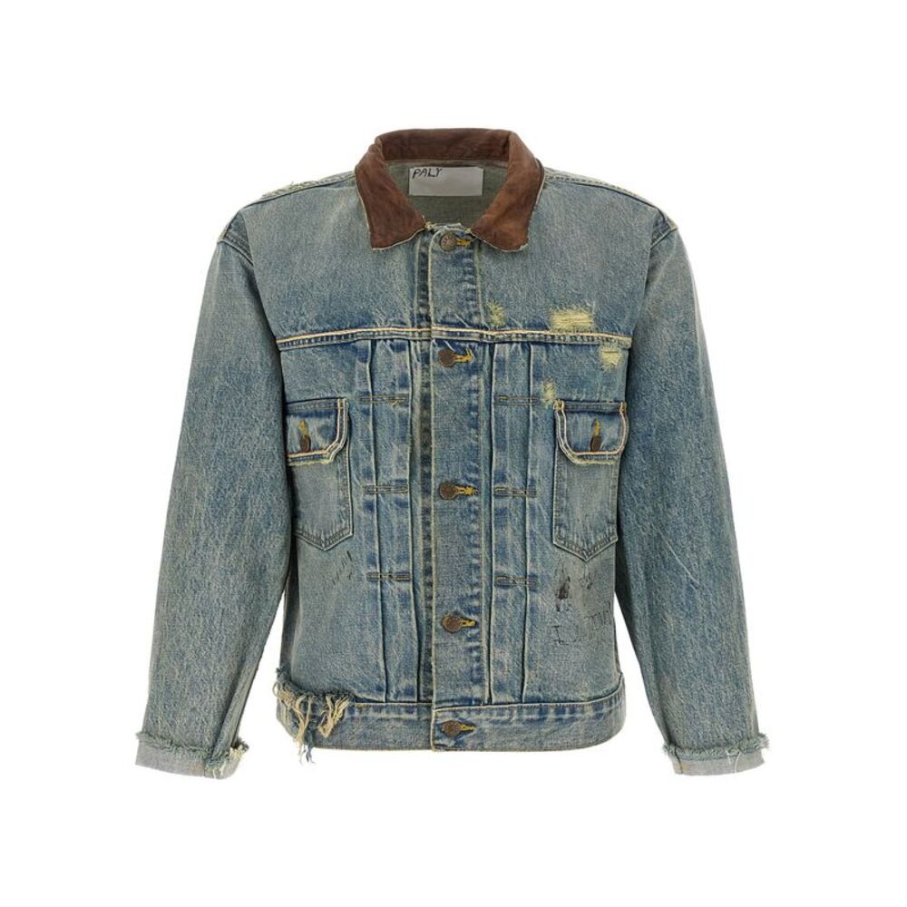 PALY Blue Cotton Denim Men's Jacket